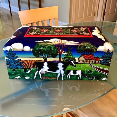 Gilles Pelletier Painted box