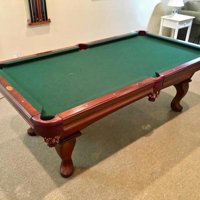 Olhausen Eclipse 8' Accu-Fast Pool Table