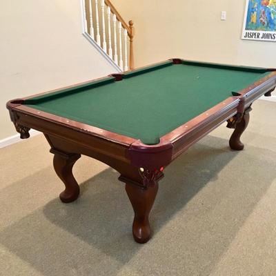 Olhausen Eclipse 8' Accu-Fast Pool Table