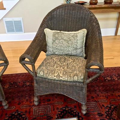 Wicker Chairs by Domain Home Fashions