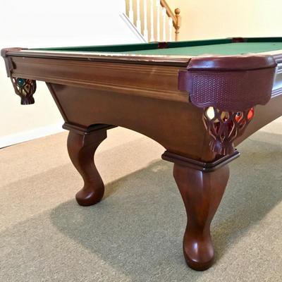 Olhausen Eclipse 8' Accu-Fast Pool Table