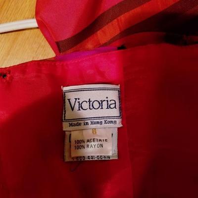 Victoria Royal Hong Kong Strapless chiffon Shantung shirred gown