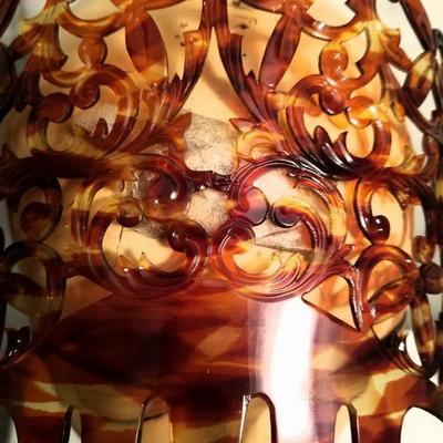 Vtg 1920 very Large Celluloid Mantilla Peineta Hair Comb