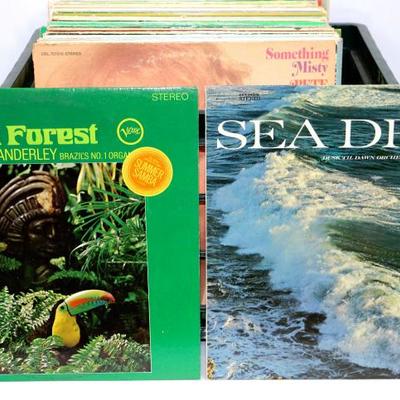 Vintage LP Records Lot of 70 - Mixed Genres - Lot #710-59