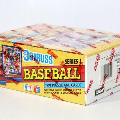 1991 Donruss Baseball Cards Factory Sealed Box #710-48