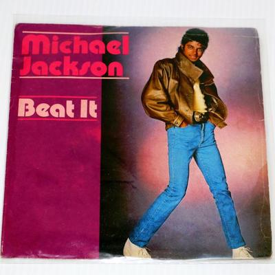 Michael Jackson - Beat It vintage Record 45 rpm - lot #710-33