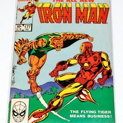 IRON MAN #177 c. 1983 IRON MAN #179 c. 1984 Marvel Comics Lot #710-02