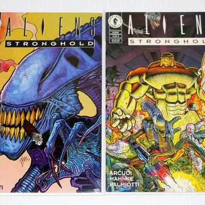ALIENS STRONGHOLD #1-4 Complete Set 1994 Dark Horse Comics Lot #710-11