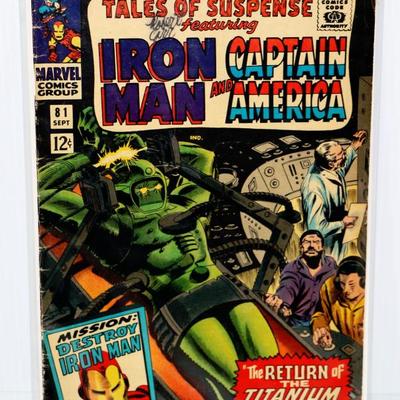 Tales of Suspense #81 Marvel Comics 1966 Silver Age Iron Man #710-52