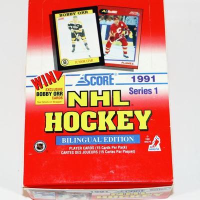 Score NHL HOCKEY 1991 Players Cards Bilingual Edition Complete Pack #710-42