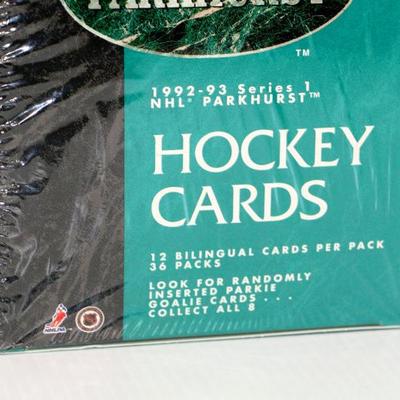 1992-93 Series 1 NHL Parkhurst HOCKEY CARDS Sealed Box #710-49