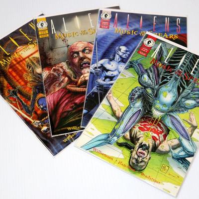 ALIENS Music Of The Spears #1-4 Complete Set 1994 Dark Horse Comics Lot #710-14