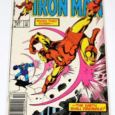 IRON MAN #187 #188 circa 1984 Marvel Comics Lot #710-05