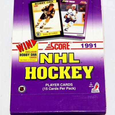 1991 Score NHL HOCKEY Players Cards - Complete Pack Lot #710-43