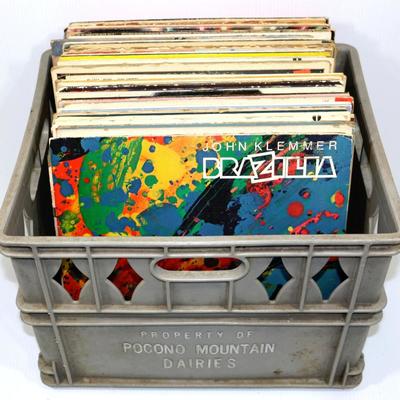 Vintage LP Vinyl Records Lot of 55 - Mixed Genres Lot #710-58