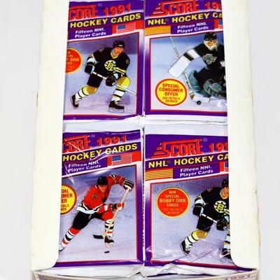 1991 Score NHL HOCKEY Players Cards - Complete Pack Lot #710-43