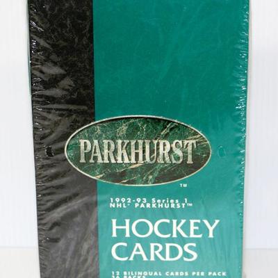 1992-93 Series 1 NHL Parkhurst HOCKEY CARDS Sealed Box #710-49