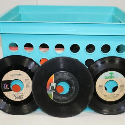 246 Old 45's Records Lot - Mixed Genres - Lot #612-59