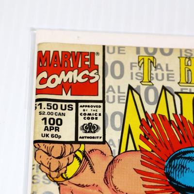 The NEW MUTANTS #100 Variant Cover c. 1991 Marvel Comics #710-17