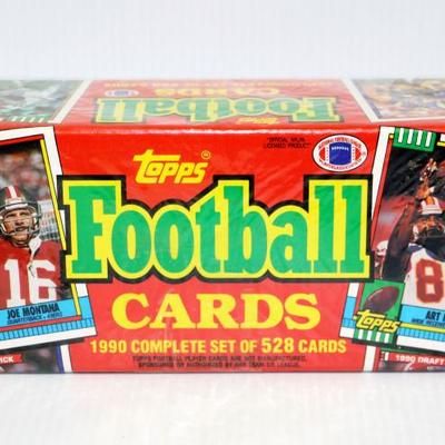 1990 TOPPS FOOTBALL CARDS Factory Sealed Complete Set #710-46