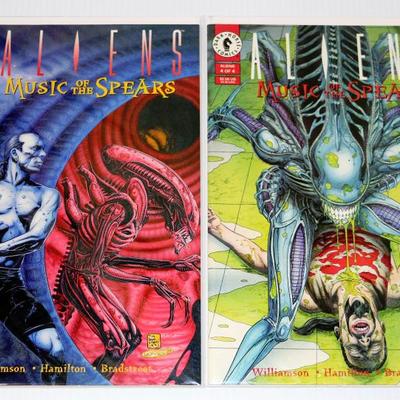 ALIENS Music Of The Spears #1-4 Complete Set 1994 Dark Horse Comics Lot #710-14