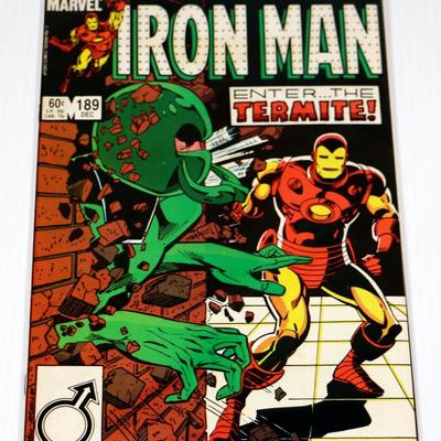 IRON MAN #189 #193 circa 1984/85 Marvel Comics Lot #710-06