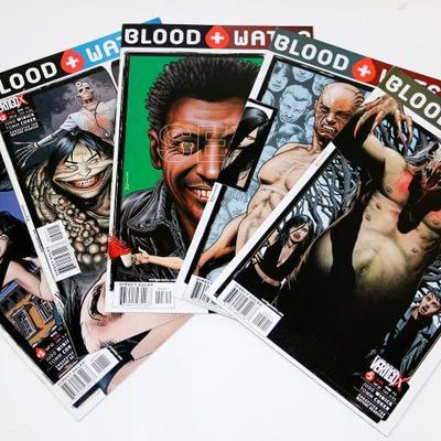 Vertigo Comics Blood + Water #1-5 Complete Mini Series 5 Comics Lot #622-22