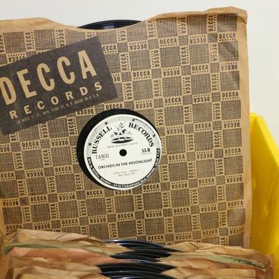 115 Old 78's Records Lot 78 rpm Mixed Genres Music Lot #612-62