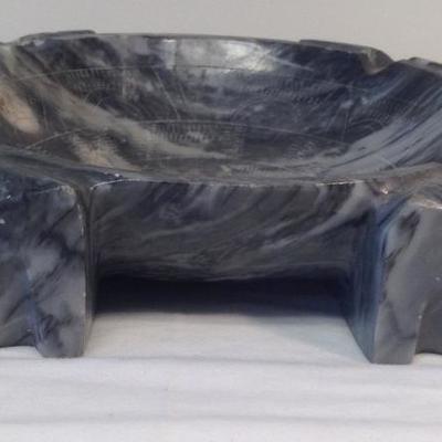 Gray overweight Ash Tray 10 x 2