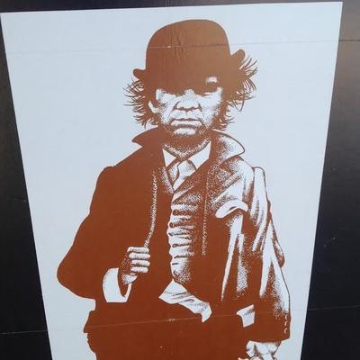 BILLY THE KID WAS A PUNK / MICHAEL J. POLLARD 25 X 39