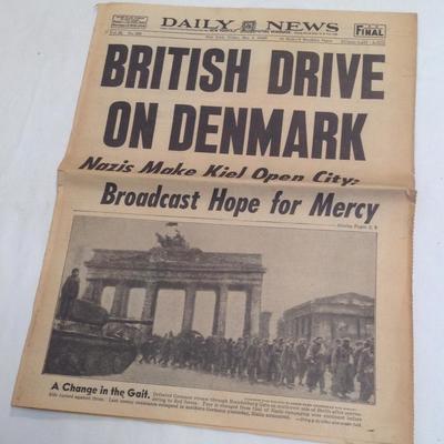 Germany Surrenders in Berlin Daily News1945
