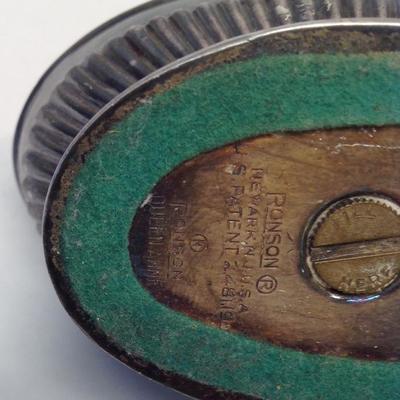 Vintage Ronson Lighter Silver plate US Patent LT#2
