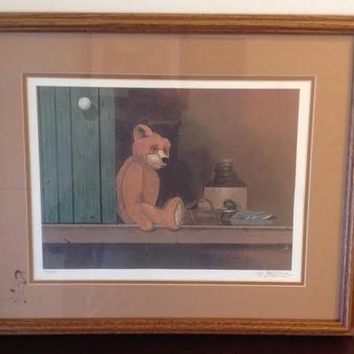 Sey Gelfand Signed Lithograph Limited Edition 68/300 Lot 54 View Catalog