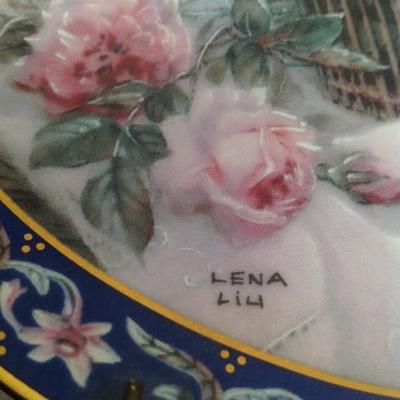 Signed Lena Liu Numbered Plate