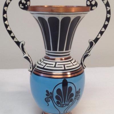 Greek Hand Painted Vase