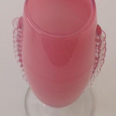 ELEGANT COCKTAIL GLASS GOBLET MURANO STYLE