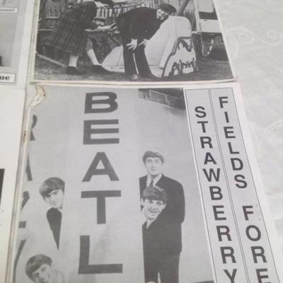 Vintage Beatles Fan Club Magazines