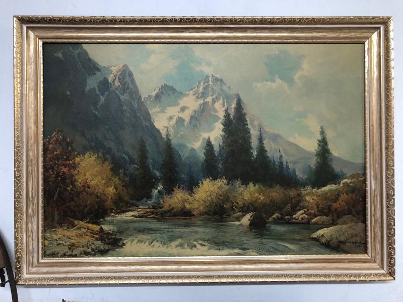 Robert Wood Landscape Art Print Snake River 