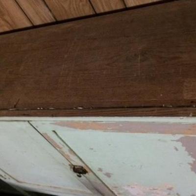 Primitave wood  Hoosier Kitchen Top only