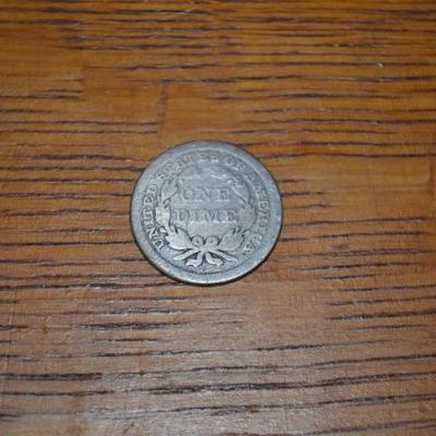 1842 SEATED LIBERT DIME