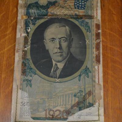 1920 calander our presidents post WWI