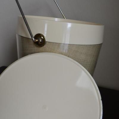 VINTAGE ICE BUCKET BURLAP WRAP