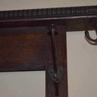 VINTAGE WOOD HALLTREE LIGHT WEIGHT
