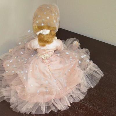 Antique hard plastic doll 15" tall