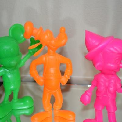 THREE 6" MARX DISNEY FIGURES