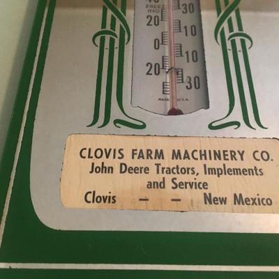 VTG JOHN DEERE Advertising 1950â€™s Clovis New Mexico Mirror 