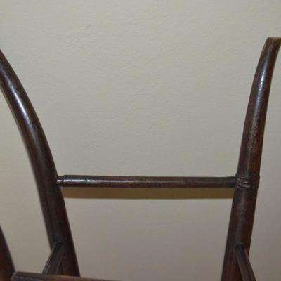 1800'S CANE BOTTOM CHILDS BOOSTER CHAIR