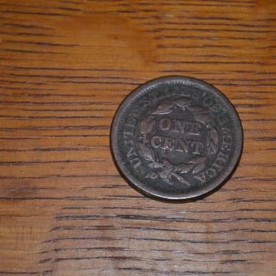 1853 LARGE CENT