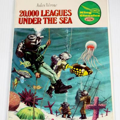 20,000 Leagues Under The Sea Jules Verne Graphic Novel Comics #724-42