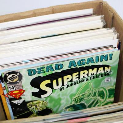 300 Comic Books Lot - All SUPERMAN Exclusive DC Comics - 1 Long Box #724-76